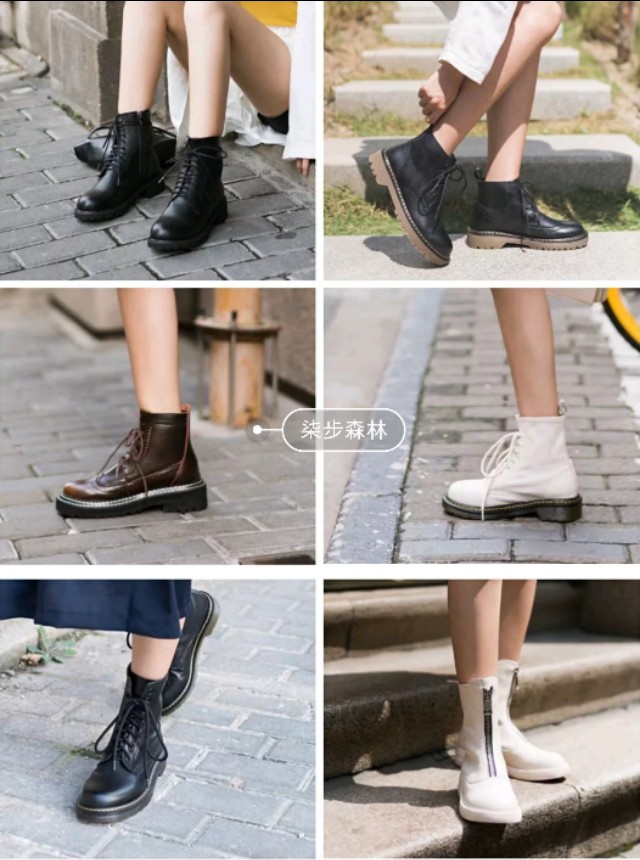 马丁靴显高显瘦轻便百搭,男生马丁靴显瘦显高推荐穿搭