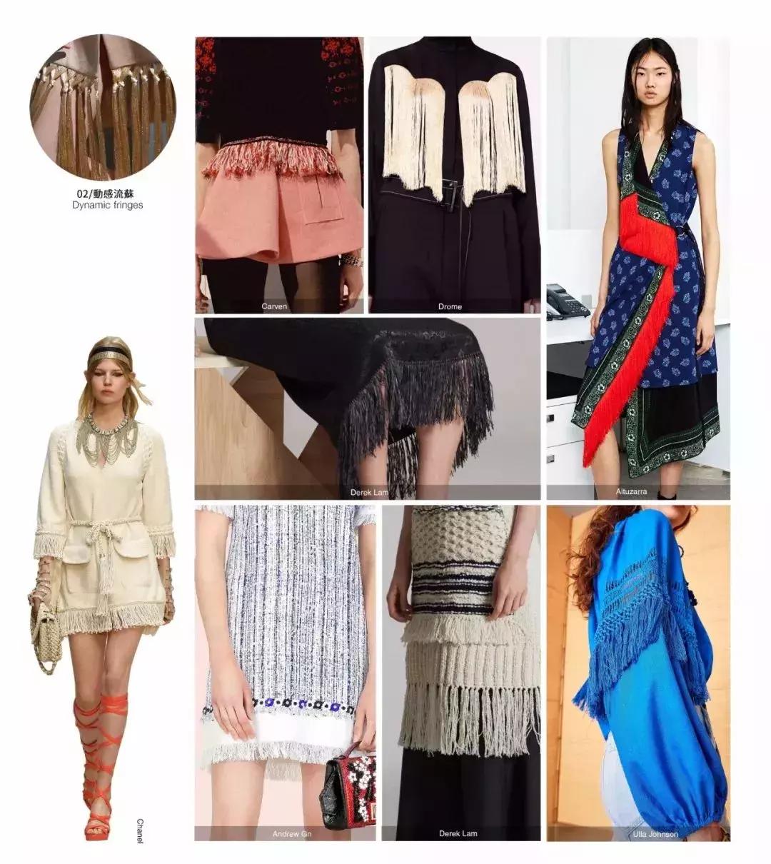 t台2021年春夏女装设计流行款式,2022春夏女装流行趋势流行面料