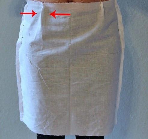 如何自己缝制包裙,如何缝制松紧腰头的裙子