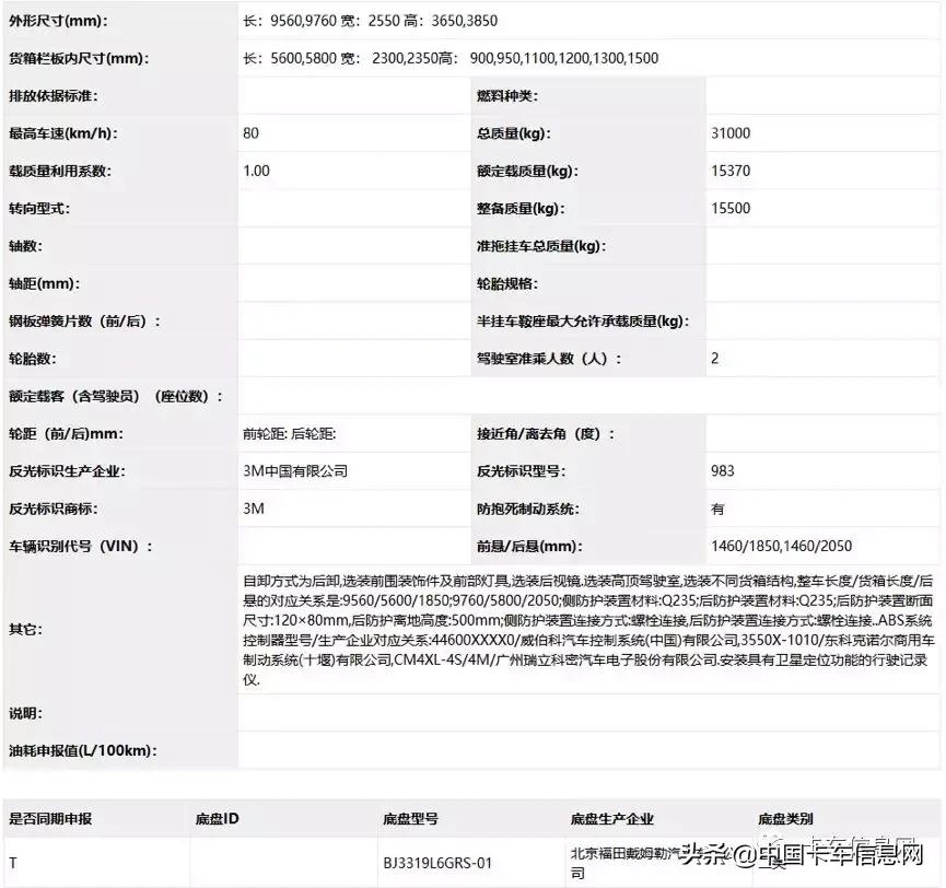 欧曼国五牵引车新车,15年欧曼9.6高栏350马力