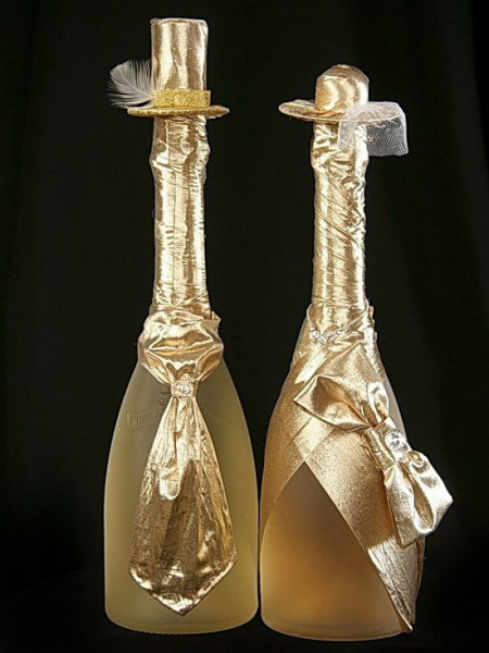 DIY瓶装饰：最不寻常的瓶子装饰上欧式浪漫风格，精美而独特礼物