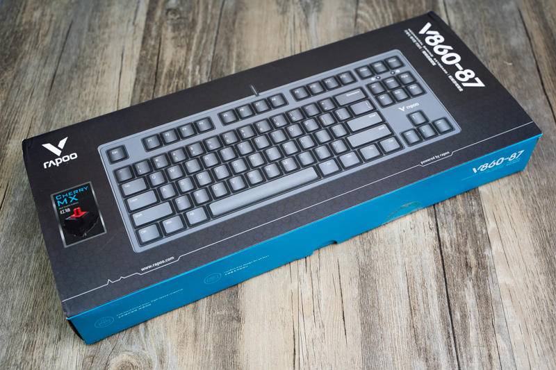 雷柏青轴机械键盘,雷柏v860-87青轴机械键盘评测