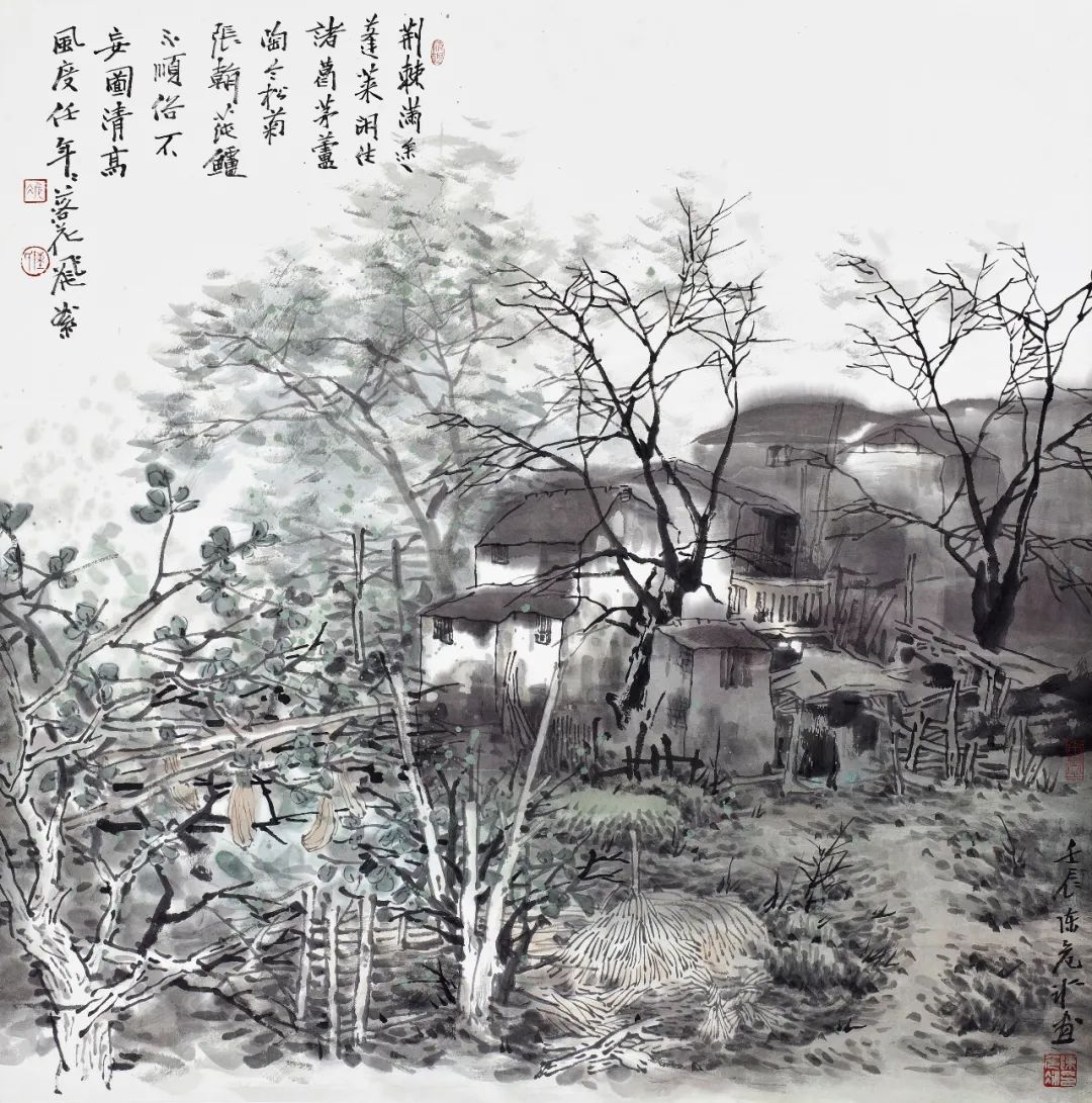 充满诗情画意的山水田园风光,慢慢体味令人陶醉的田园山水韵味