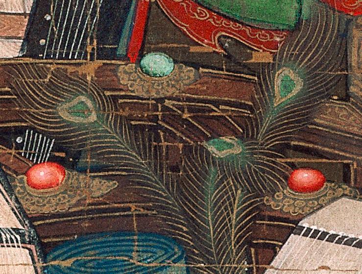 把古画放大了怎么办,500年前的古画放大10倍