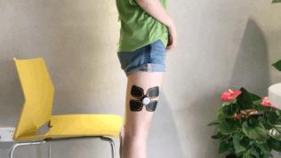 可以装进口袋里的智能按摩贴,按摩贴低频脉冲口袋便携式