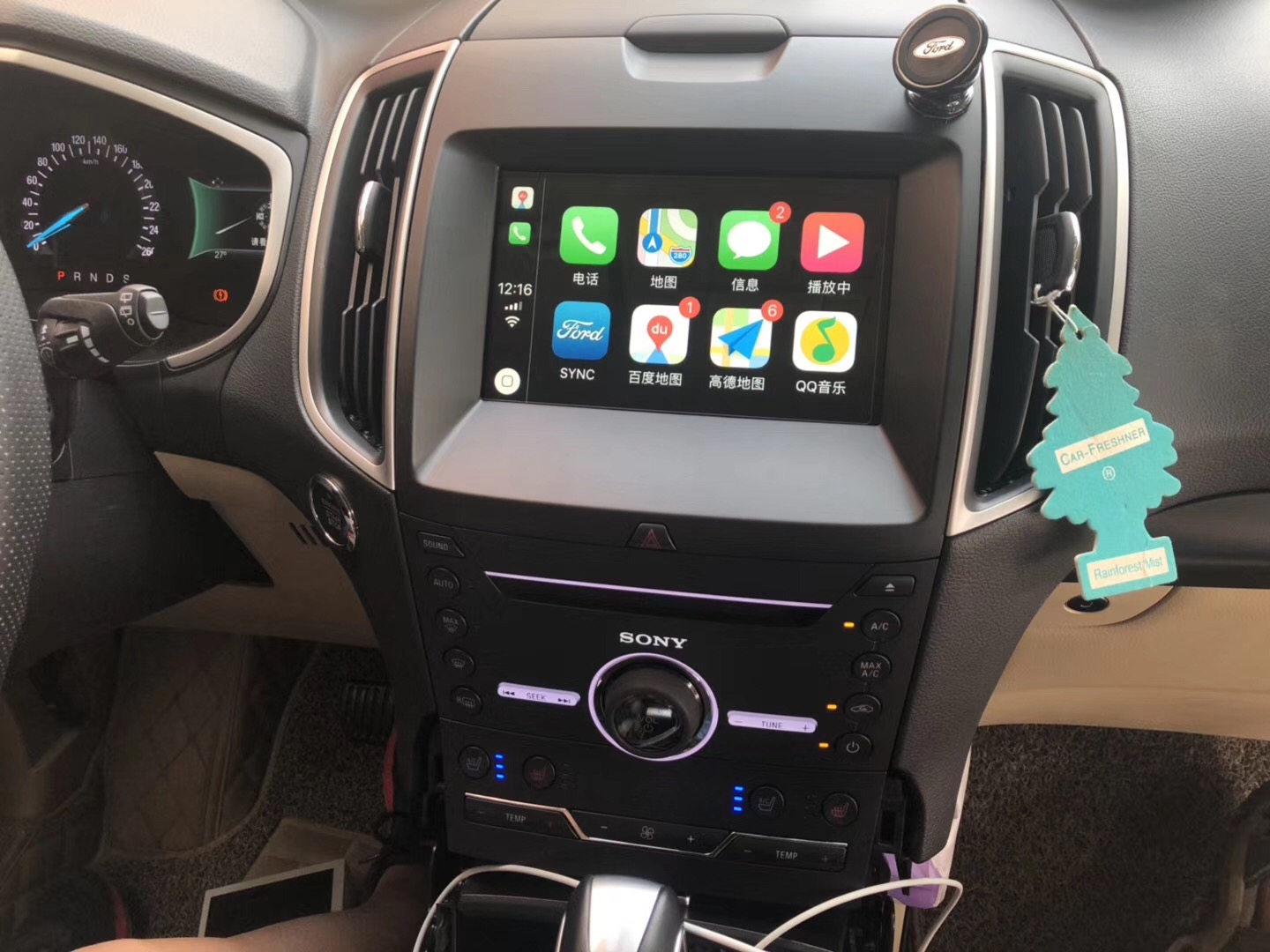 福特锐界sync3系统讲解,福特锐界sync3豪华