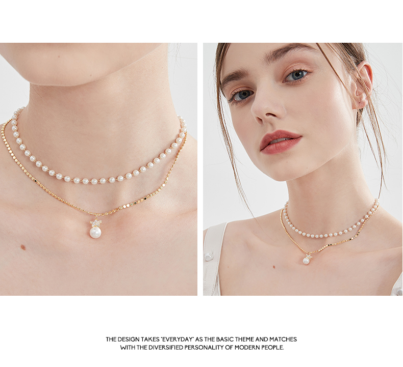 粗金项链怎么叠戴,麻花金项链怎么戴好看