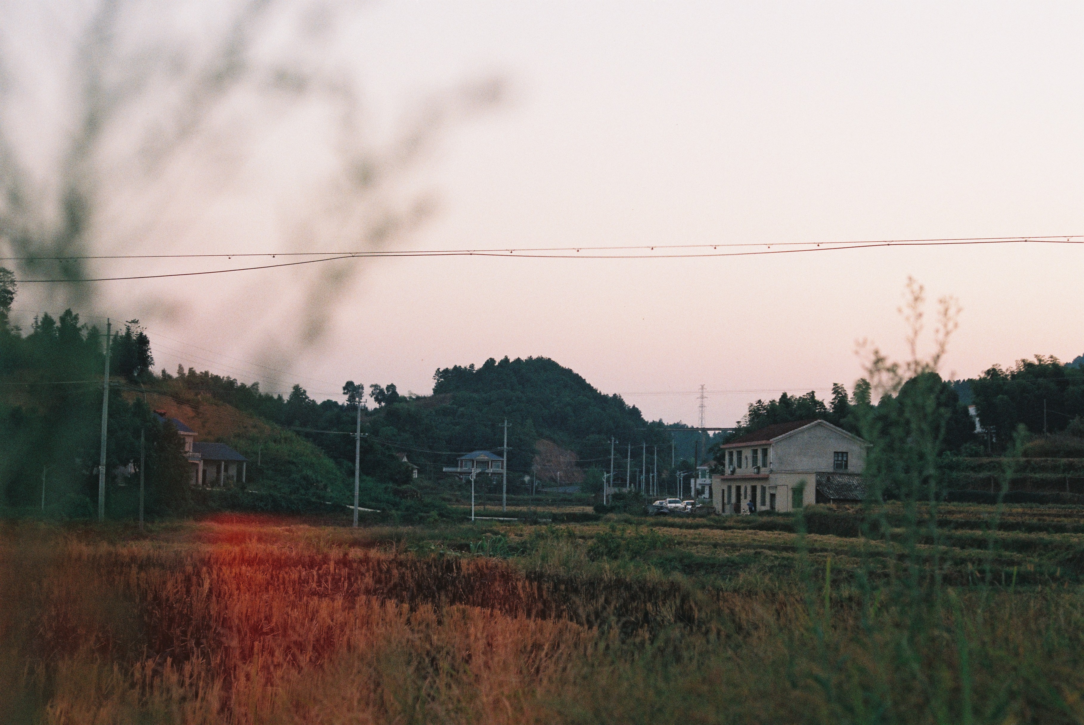 胶片拍出来不晒是什么样子的,日系胶片拍摄过程
