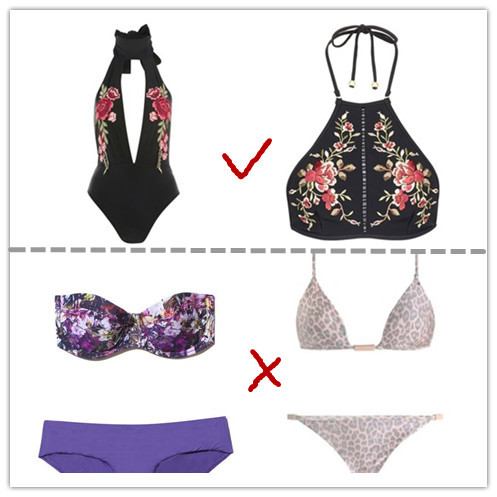 泳装正确打开方式,高叉泳装的正确穿法