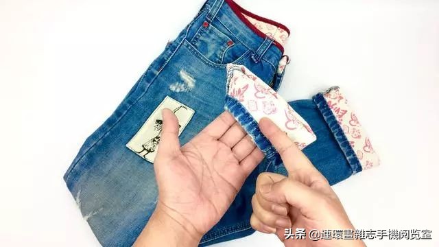 裤子太长了怎么改裤脚,裤子太长怎样编裤脚才不会掉下来