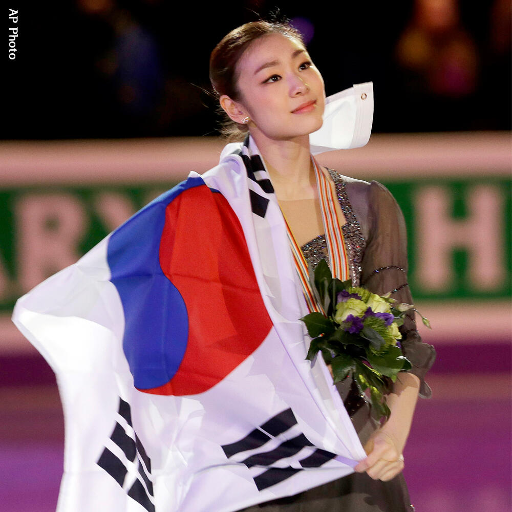 韩国金妍儿花滑特别唯美,花滑金妍儿阿里郎表演