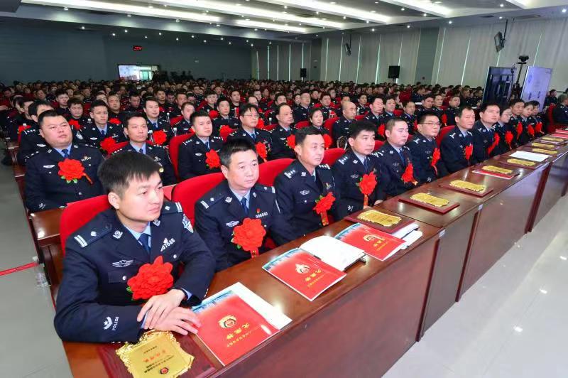 合肥市公安庐阳分局先进典型,榜样的力量表彰大会