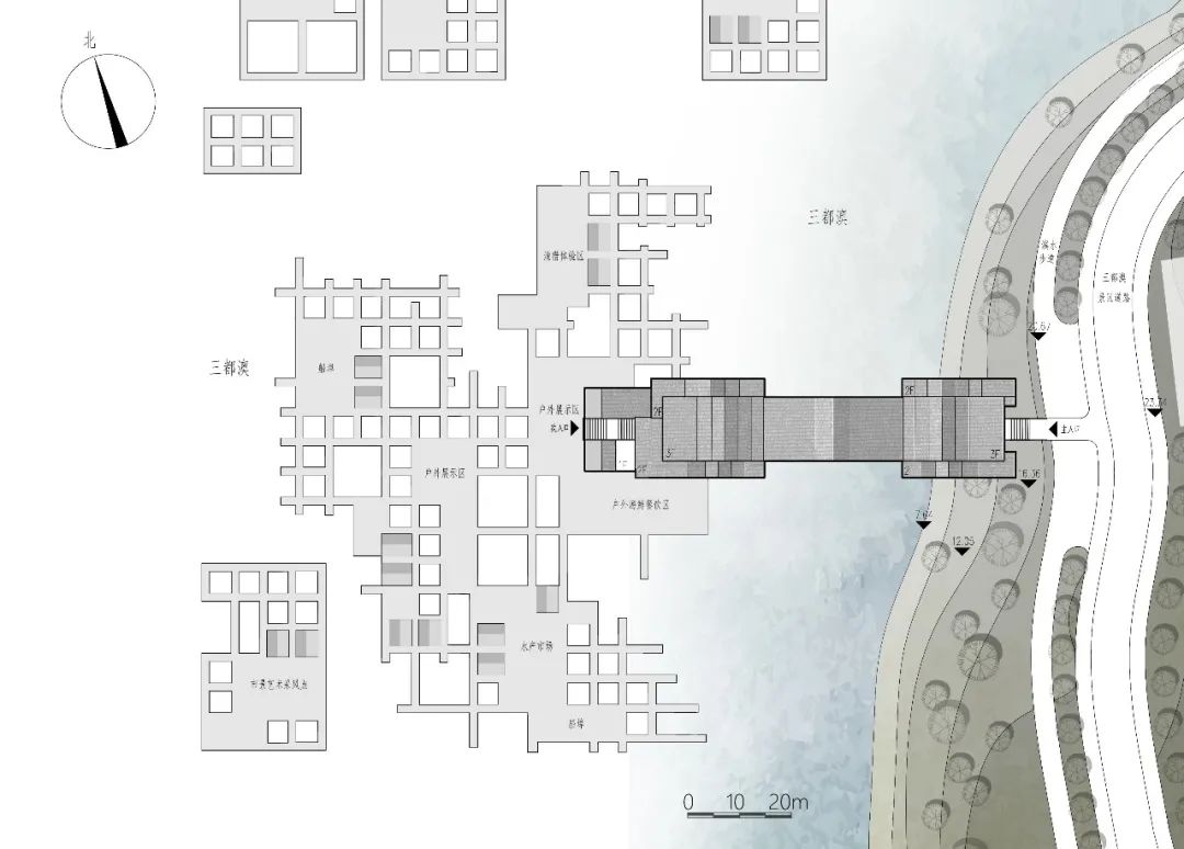 他用一座编织而成的工艺馆获得了基准杯二等奖