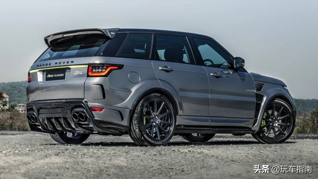 路虎揽胜改装碳纤维,路虎揽胜改装熏黑套件