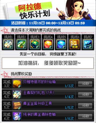 dnf一般什么时候出送代币券的活动,dnf202011月活动