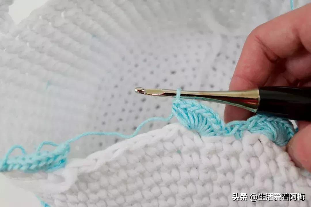 粗毛线钩织蝴蝶结小物件,大蝴蝶结和小蝴蝶结钩针编织教程