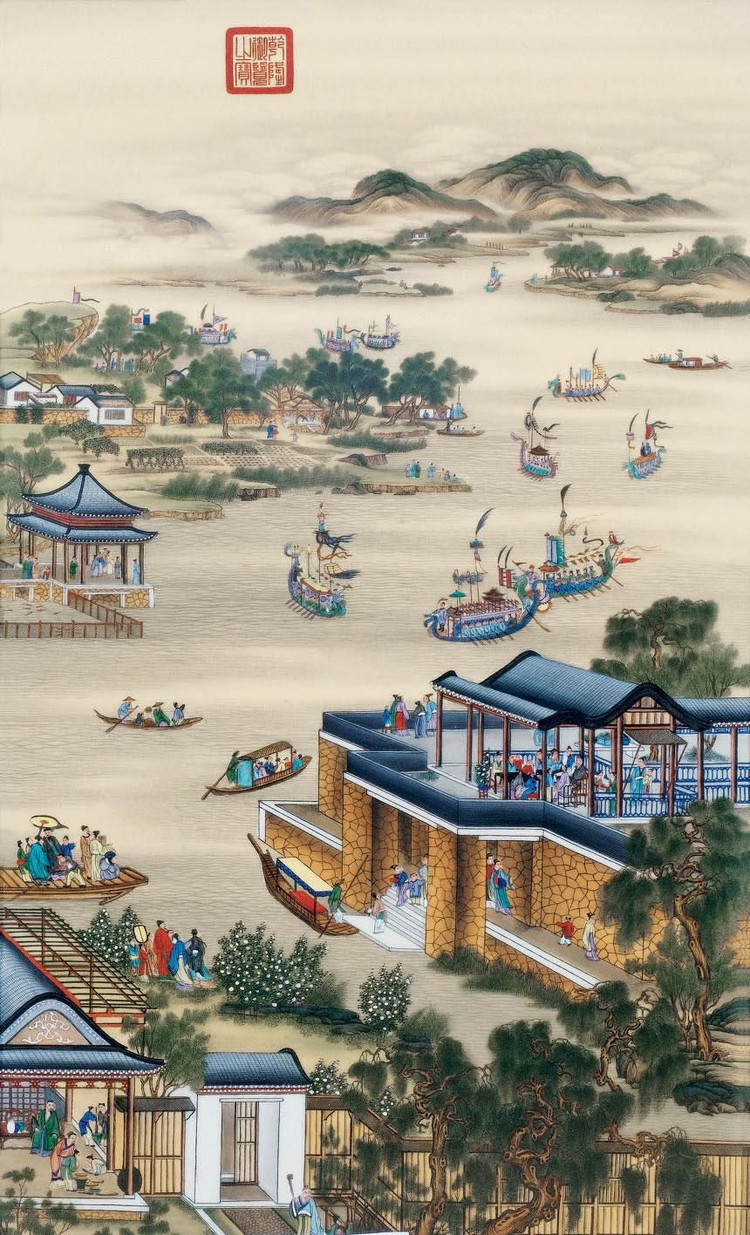 郎世宁雍正行乐图多少钱,郎世宁画雍正行乐图哪里收购