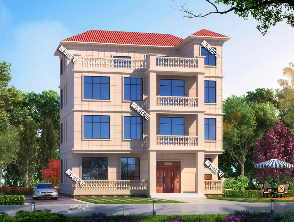 13.8×9.5米临街自建房，一层做商铺仓库，往上自用加出租