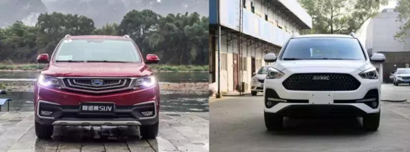 吉利远景suv和哈弗m6谁更突出,吉利远景suv和哈弗m6