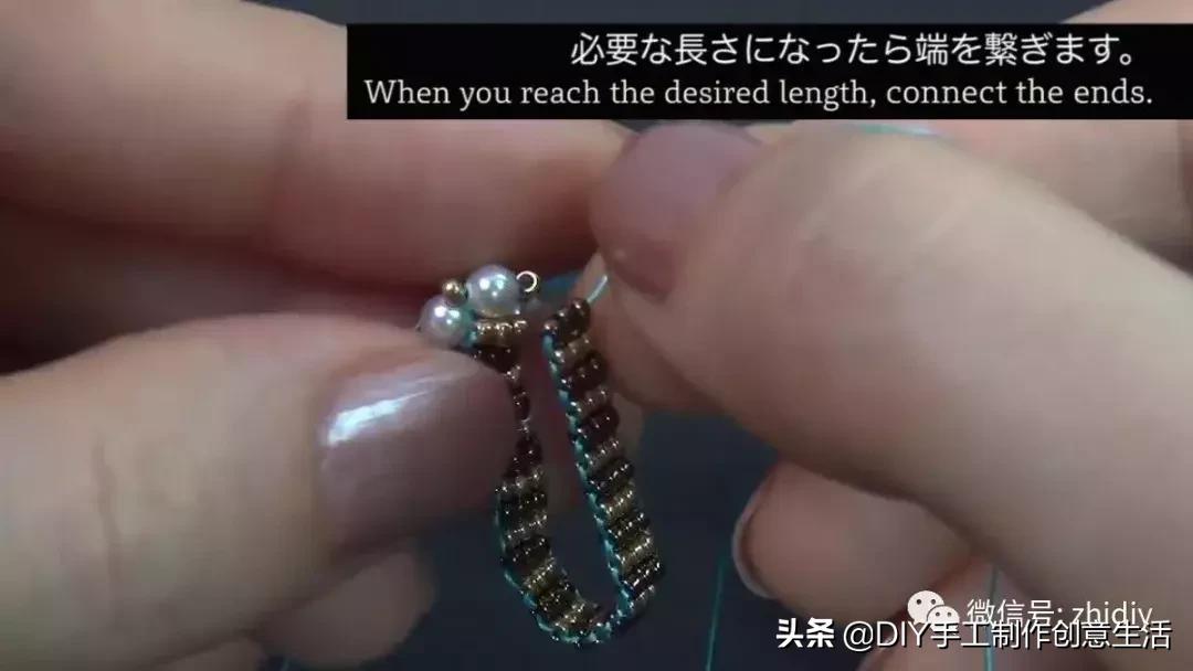 简单手工串珠戒指和发箍,戒指手工diy串珠慢视频