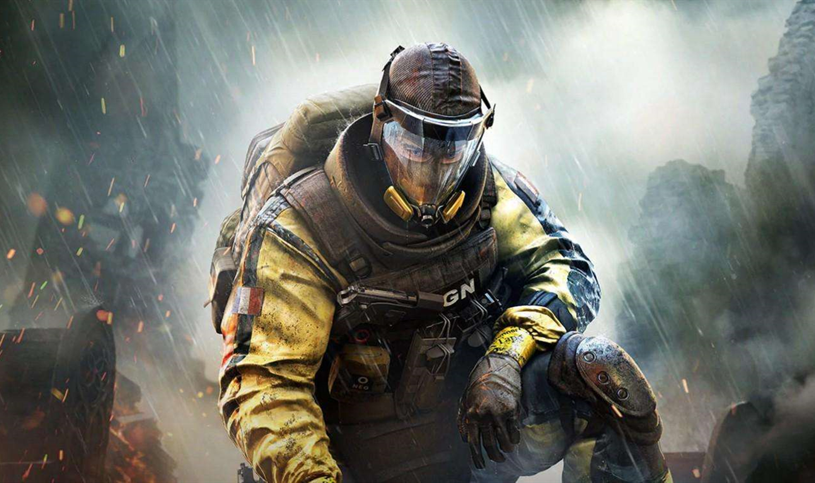 育碧的彩虹六号,育碧彩虹六号制作组合照