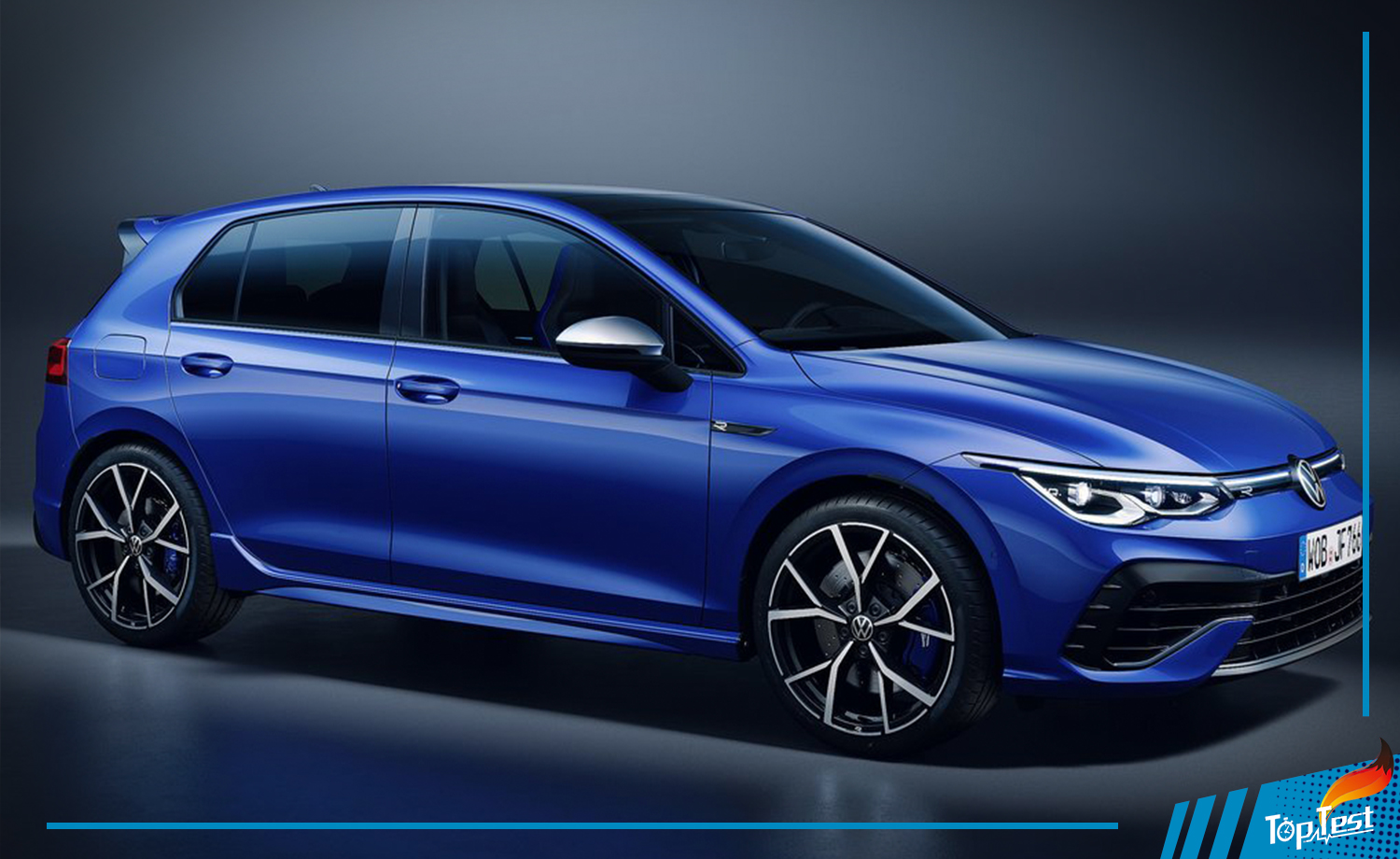 高尔夫r8代漂移,带漂移模式的性能车