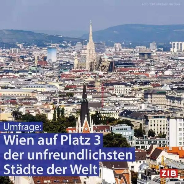 维也纳到底“多优秀”？全球排名又再上榜，“喜提前三”