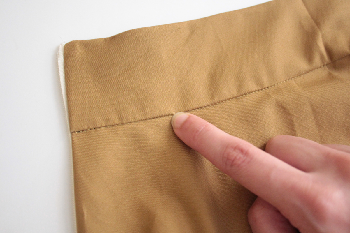 缝纫技巧做腰带嵌条,各种衣服裤子的缝纫方法