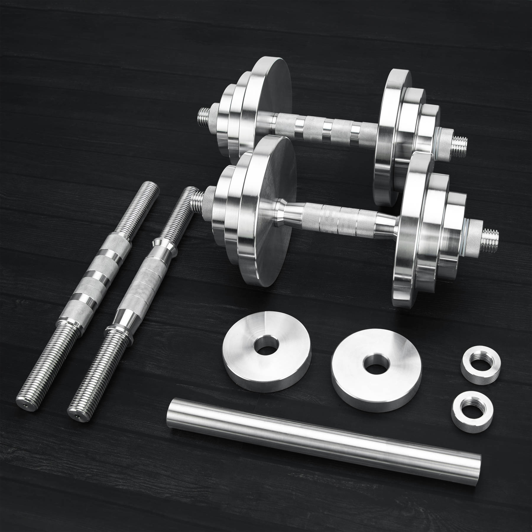 可调节不锈钢哑铃,选它准没错