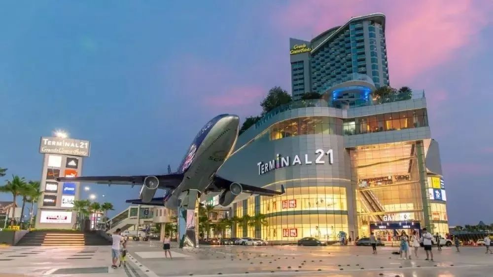 泰国大型购物中心各楼层布局,泰国的购物中心设计