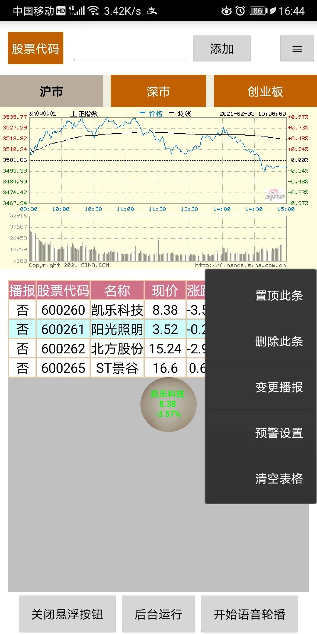 股票涨跌实时盯盘app,股票盯盘系统官方网站