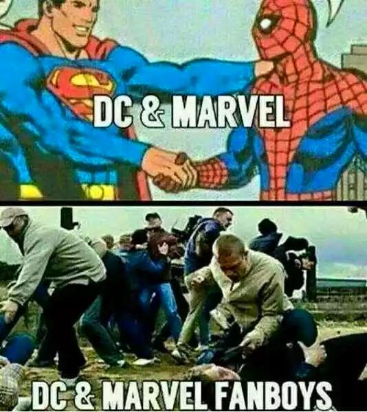 漫威dc互相抄袭角色,漫威dc相似人物的图片