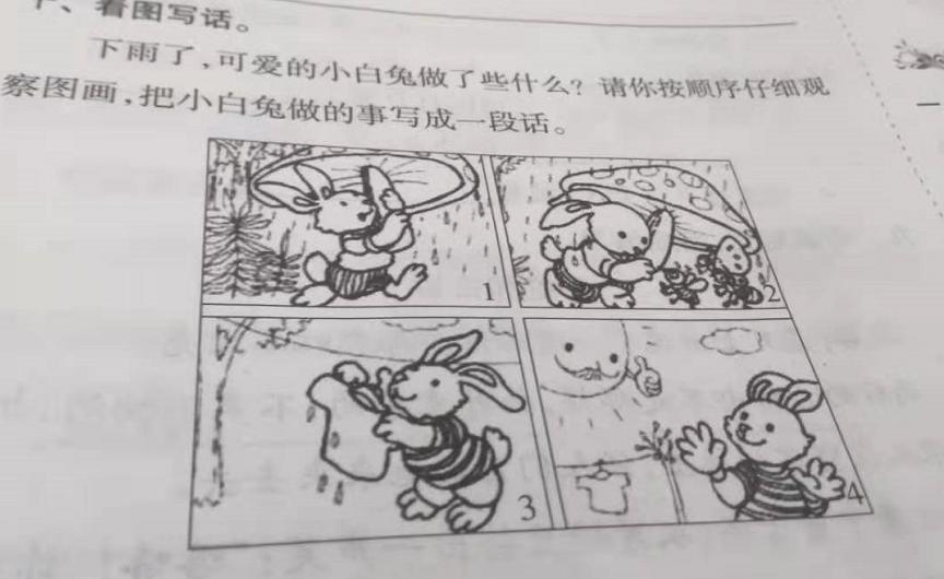 二年级看图写话的几个重点,二年级看图写话怎么突出重点