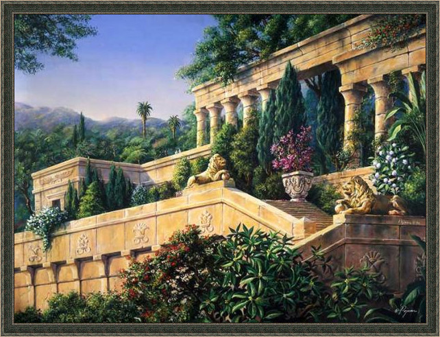 诗情画意风景画,意大利风景油画经典作品欣赏