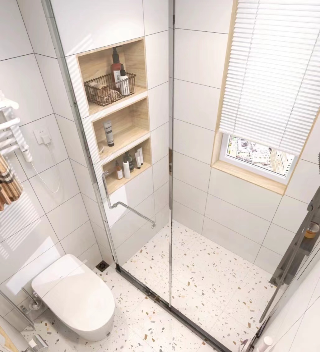 极窄超长卫生间最佳布局图,超小卫生间设计有哪些技巧