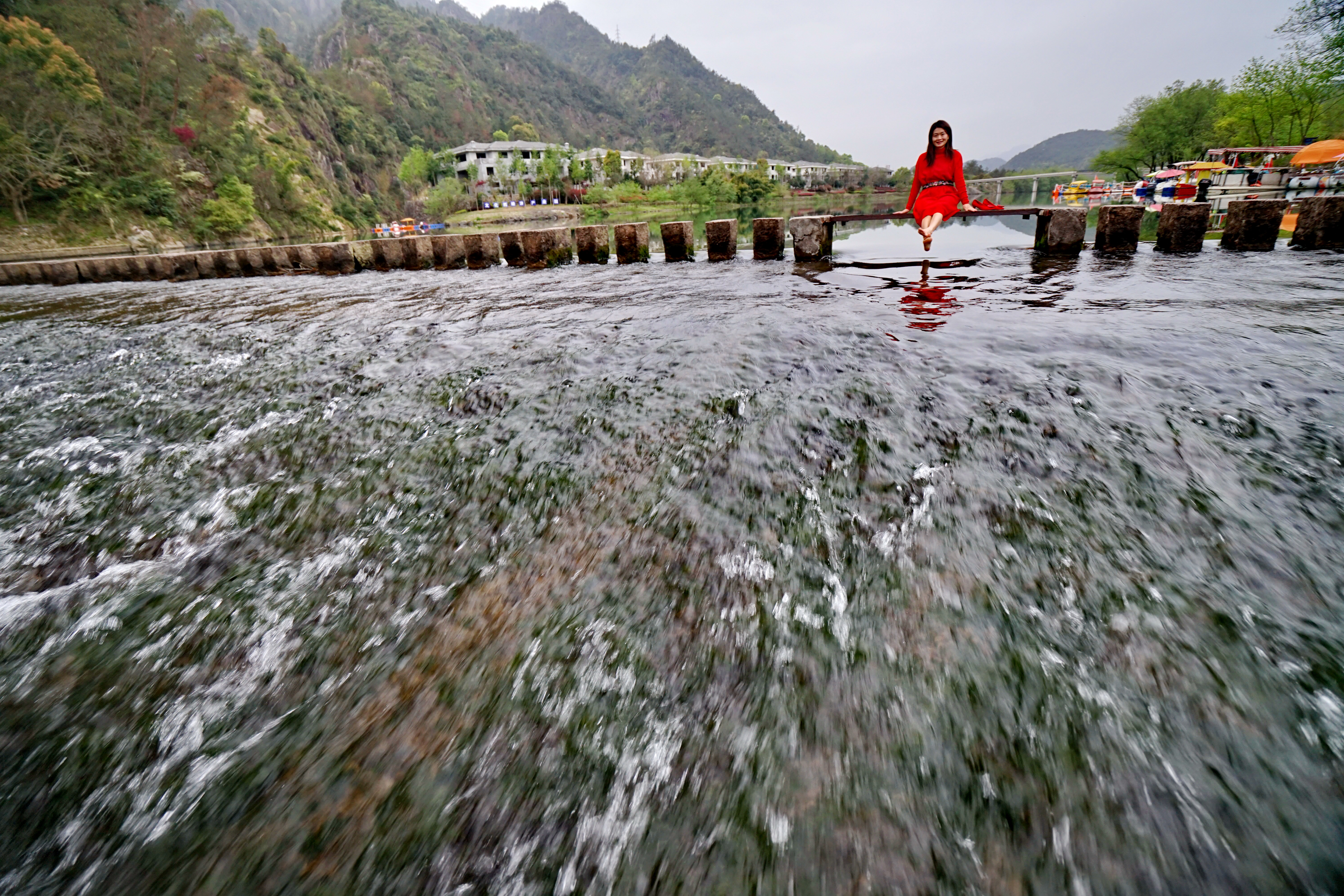 在温州日出最佳观景台，坐看楠溪江美轮美奂的视觉盛宴