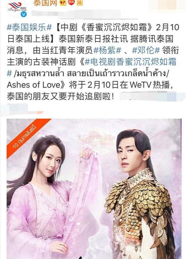 杨紫断食一周,杨紫有多少走出国门的剧