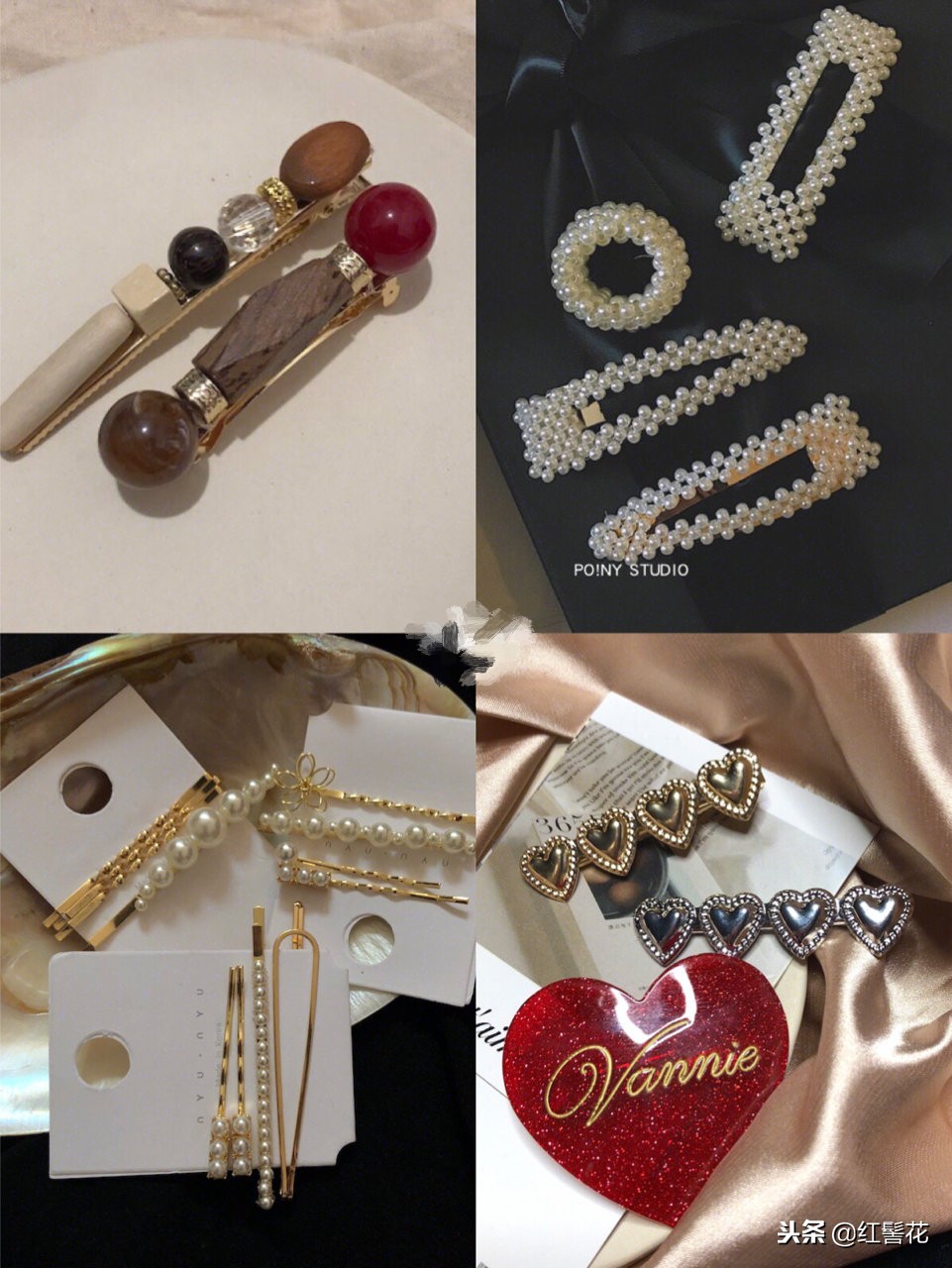 戴这个美出仙气的蝴蝶流苏发夹,blingbling少女心私藏发饰