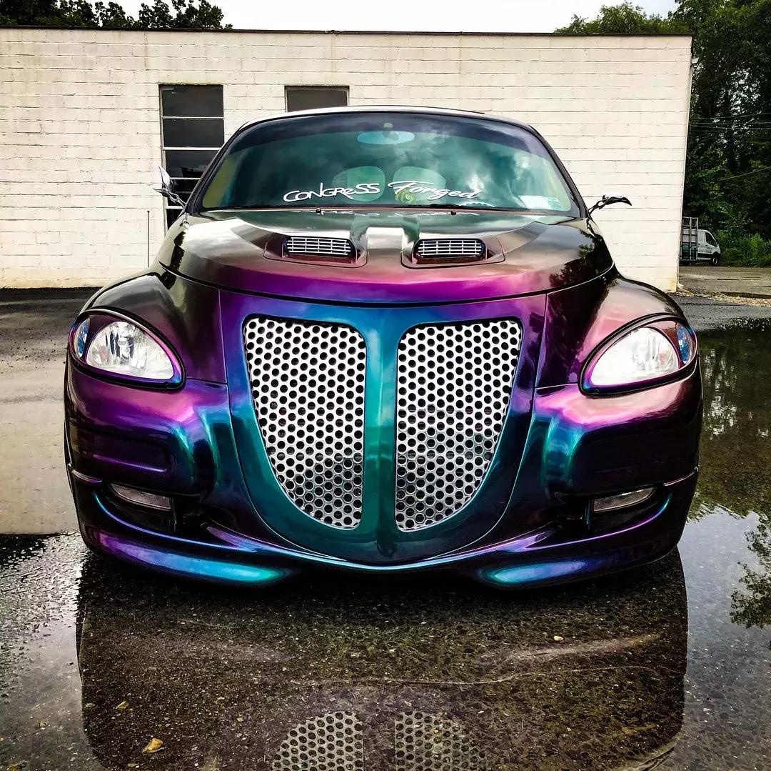 「真稀物种」再小众的车也有认真的玩家,克莱斯勒漫步者改装欣赏