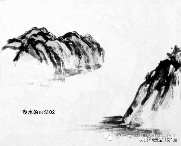 山水画教程水粉画,山水画教程水墨山水画