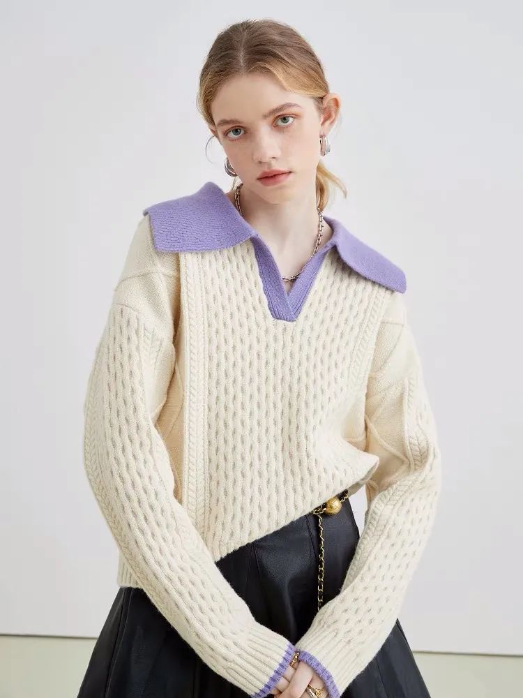 没有什么比羽绒更温暖,同样是温暖感十足的毛衣