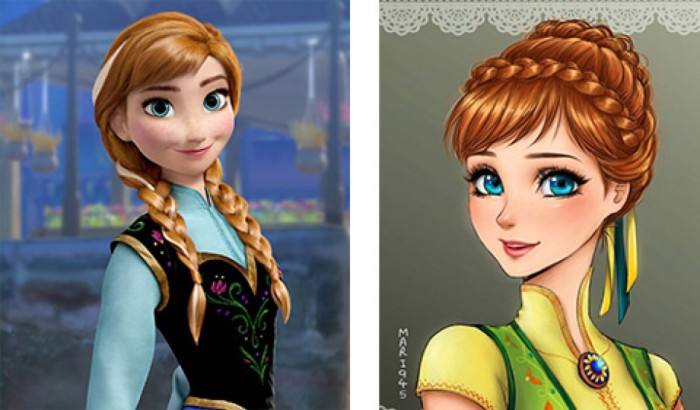 迪士尼在逃公主衣服,迪士尼公主衣服配色