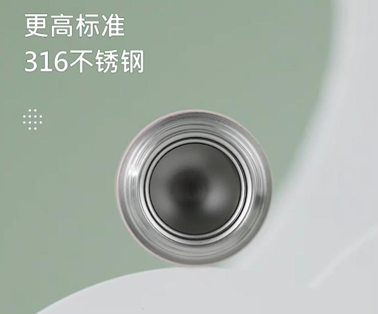 创意保温杯高颜值,科技感保温杯单手开盖