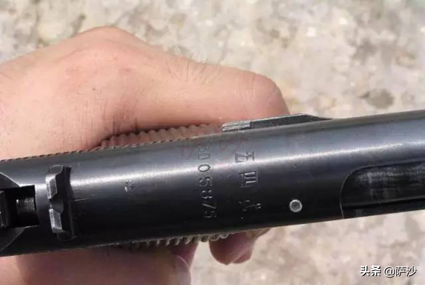 威震港台的大黑星手枪是什么?60年的经典*4式5**半自动手枪