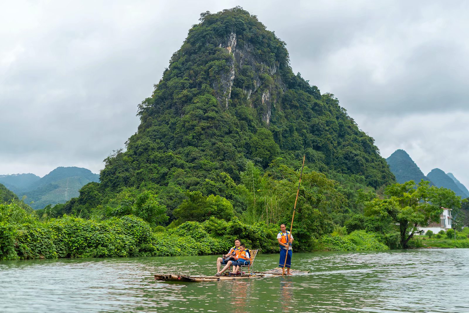 去桂林遇龙河游玩,来桂林旅游的感想
