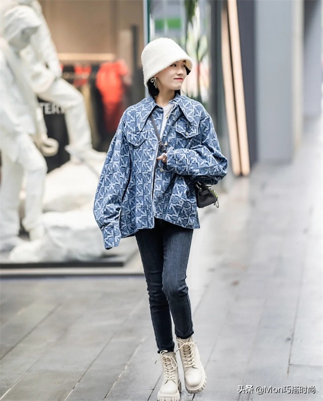 冬天露腿露脚踝穿搭,冬日不露腿穿搭氛围感