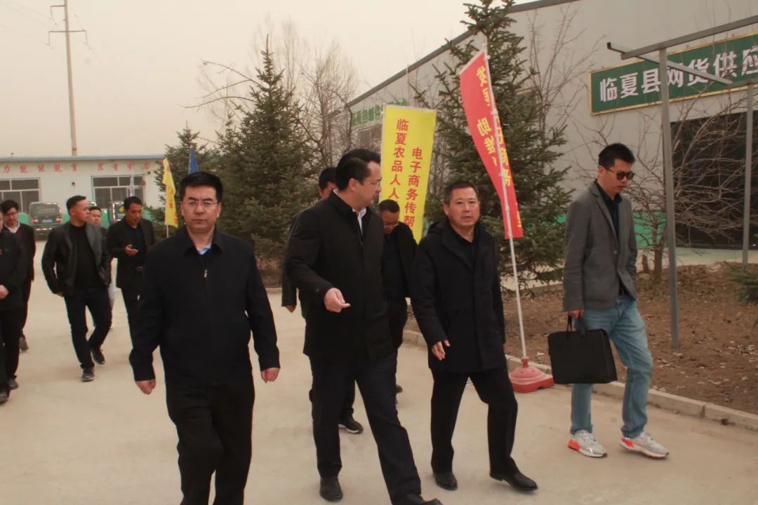 商务厅到我县调研电商发展,商务厅领导调研农村电商物流