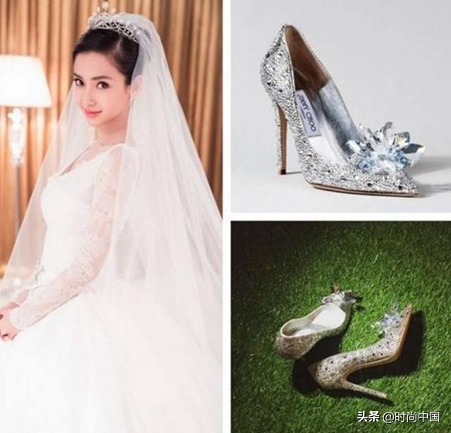 超仙水钻鞋,高级感新娘公主鞋