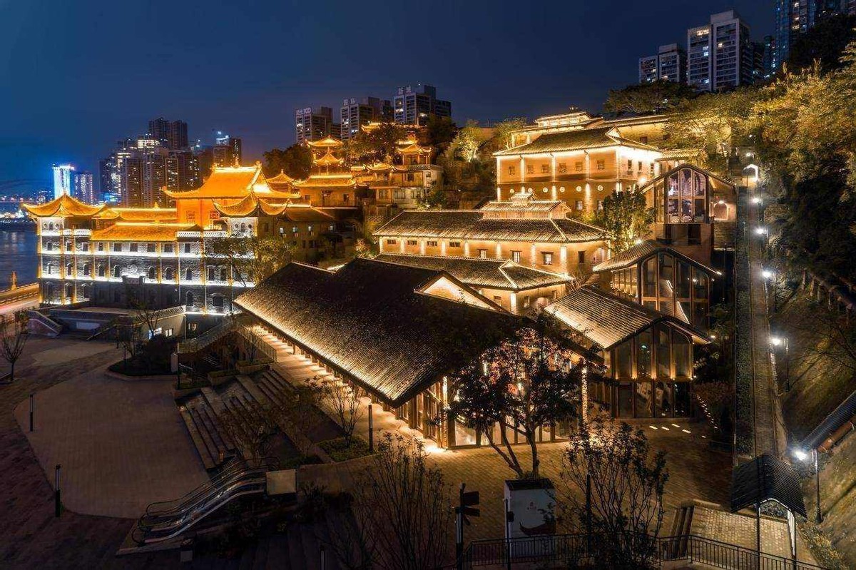 重庆的夜美得令人心碎照片,重庆的夜晚多么梦幻让人陶醉