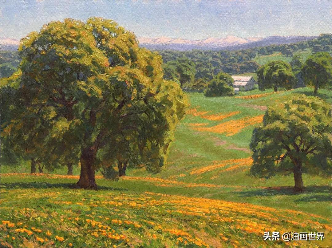 风景画又难又好看,一些好看的风景画光感强